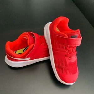 Toddler size 7 red Nike’s worn twice!